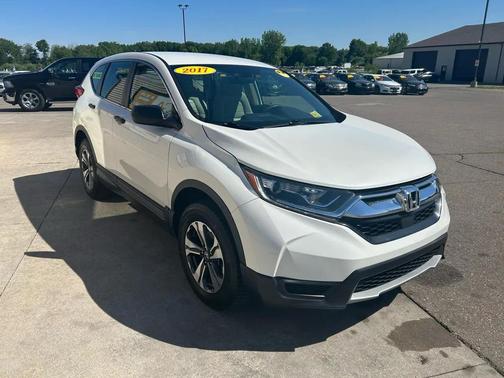 White Diamond Pearl 2017 Honda CR-V LX
