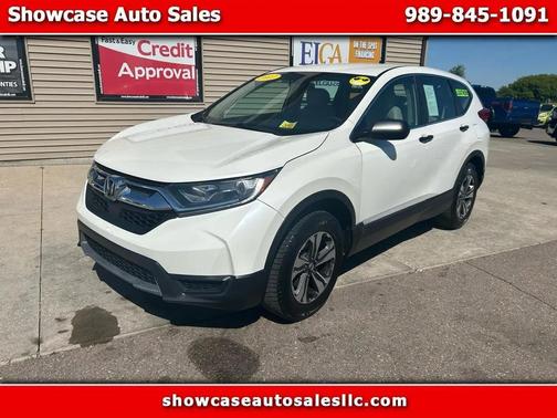 White Diamond Pearl 2017 Honda CR-V LX