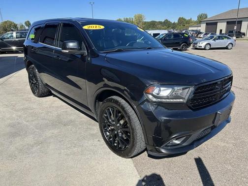 Brilliant Black Crystal Pearlcoat 2015 Dodge Durango Limited
