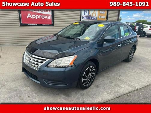 Gun Metallic 2015 Nissan Sentra FE+ S