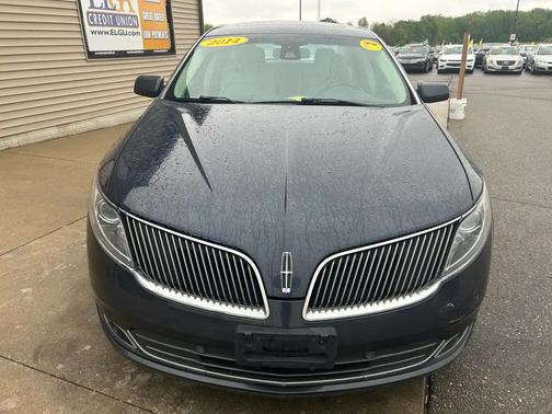Blue 2014 Lincoln MKS Base