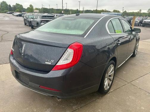 Blue 2014 Lincoln MKS Base