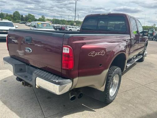 Red Clearcoat 2008 Ford F-350 XLT Crew Cab Super Duty