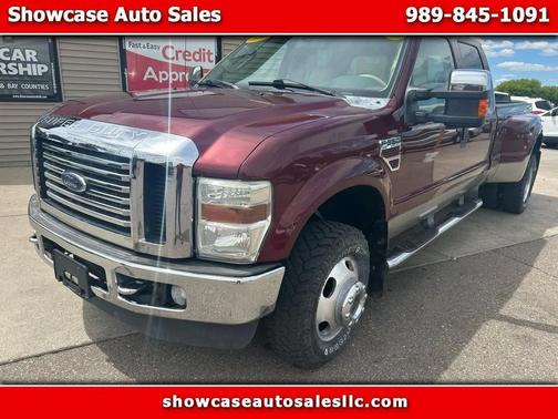 Red Clearcoat 2008 Ford F-350 XLT Crew Cab Super Duty