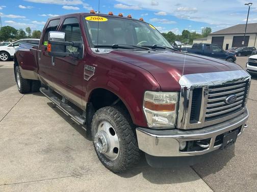 Red Clearcoat 2008 Ford F-350 XLT Crew Cab Super Duty
