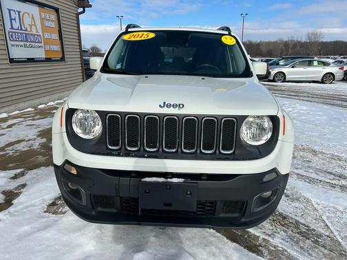 Alpine White 2015 Jeep Renegade Latitude
