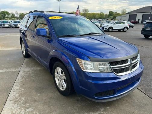 Blue 2012 Dodge Journey SE