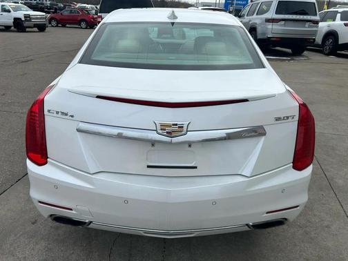 Crystal White Tricoat 2016 Cadillac CTS 2.0L Turbo Luxury