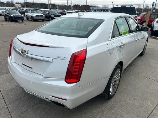 Crystal White Tricoat 2016 Cadillac CTS 2.0L Turbo Luxury