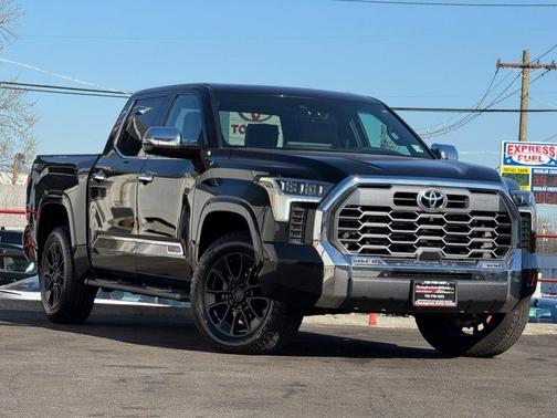 Midnight Black Metallic 2023 Toyota Tundra 1794 Edition
