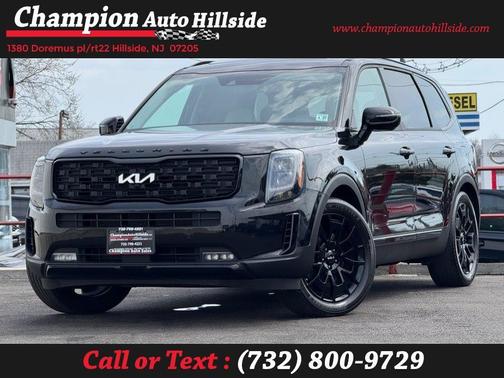 Ebony Black 2022 Kia Telluride SX