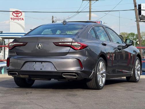 Modern Steel Metallic 2021 Acura TLX Technology