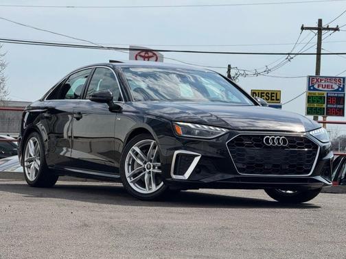 Mythos Black Metallic 2024 Audi A4 45 S line Premium Plus