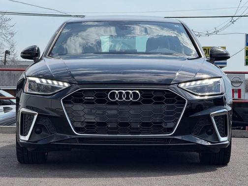 Mythos Black Metallic 2024 Audi A4 45 S line Premium Plus