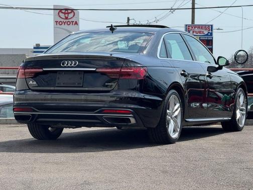 Mythos Black Metallic 2024 Audi A4 45 S line Premium Plus
