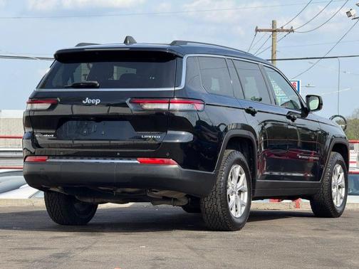 Diamond Black Crystal Pearlcoat 2021 Jeep Grand Cherokee L Limited