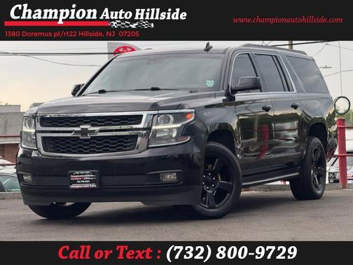 Black 2019 Chevrolet Suburban LT