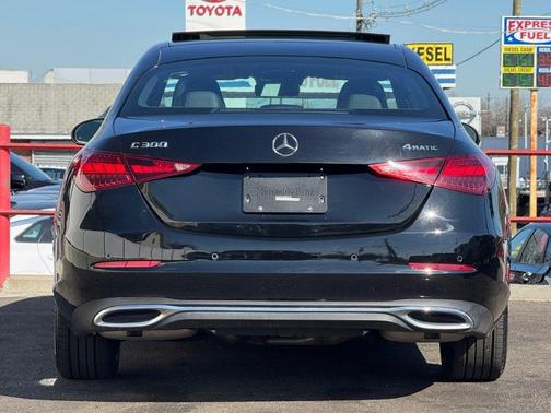 Obsidian Black Metallic 2022 Mercedes-Benz C-Class C 300 4MATIC