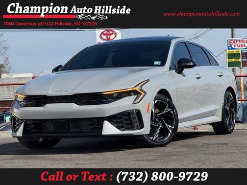 Wolf Gray 2025 Kia K5 GT-Line