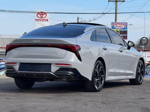 Wolf Gray 2025 Kia K5 GT-Line