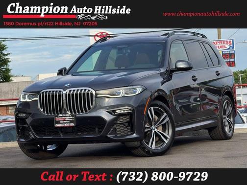 Arctic Gray Metallic 2019 BMW X7 xDrive50i