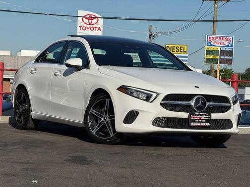 Digital White Metallic 2019 Mercedes-Benz A-Class 4MATIC