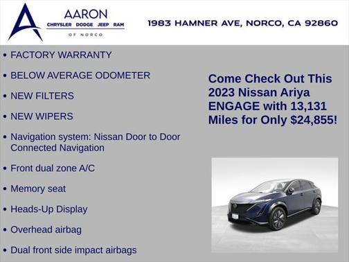 2023 Nissan ARIYA ENGAGE