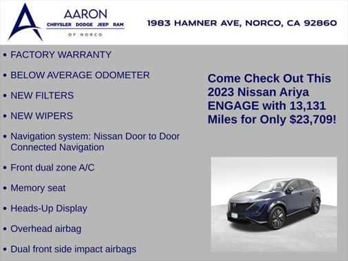 2023 Nissan ARIYA ENGAGE