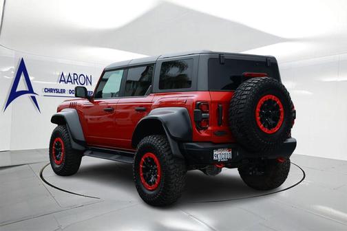 Hot Pepper Red Metallic Tinted Clearcoat 2023 Ford Bronco Raptor