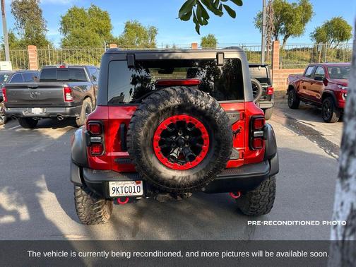 Hot Pepper Red Metallic Tinted Clearcoat 2023 Ford Bronco Raptor