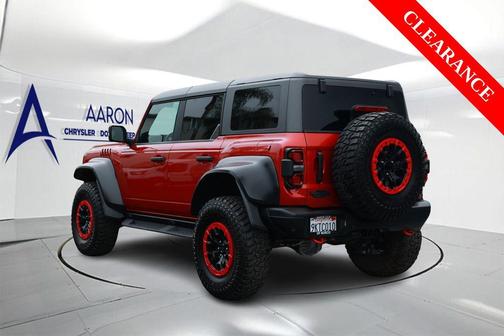Hot Pepper Red Metallic Tinted Clearcoat 2023 Ford Bronco Raptor