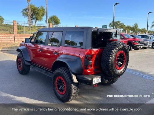 Hot Pepper Red Metallic Tinted Clearcoat 2023 Ford Bronco Raptor