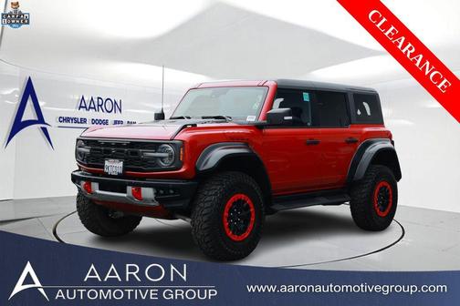 Hot Pepper Red Metallic Tinted Clearcoat 2023 Ford Bronco Raptor