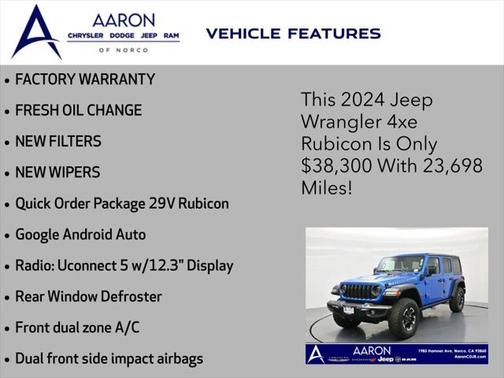 2024 Jeep Wrangler 4xe Rubicon