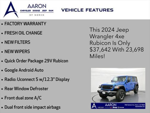 2024 Jeep Wrangler 4xe Rubicon