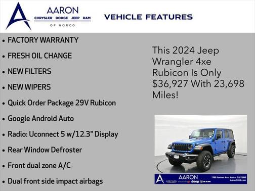 2024 Jeep Wrangler 4xe Rubicon