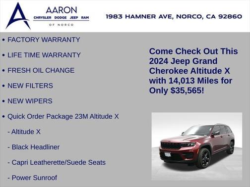 2024 Jeep Grand Cherokee Altitude