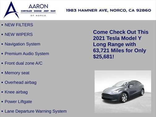 2021 Tesla Model Y Long Range Dual Motor All-Wheel Drive