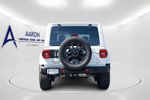 Bright White Clearcoat 2025 Jeep Wrangler 4xe Sahara