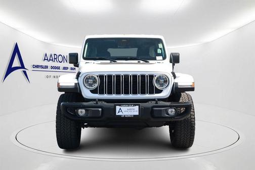 Bright White Clearcoat 2025 Jeep Wrangler 4xe Sahara