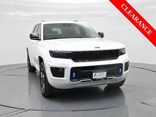 Bright White Clearcoat 2025 Jeep Grand Cherokee 4xe Anniversary Edition