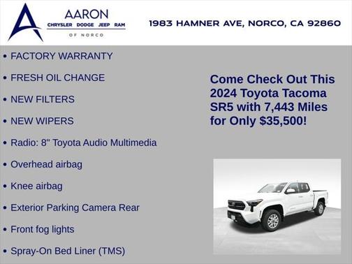 2024 Toyota Tacoma SR5