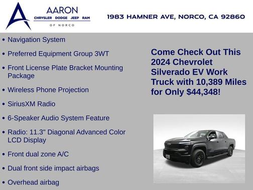 2024 Chevrolet Silverado EV Work Truck