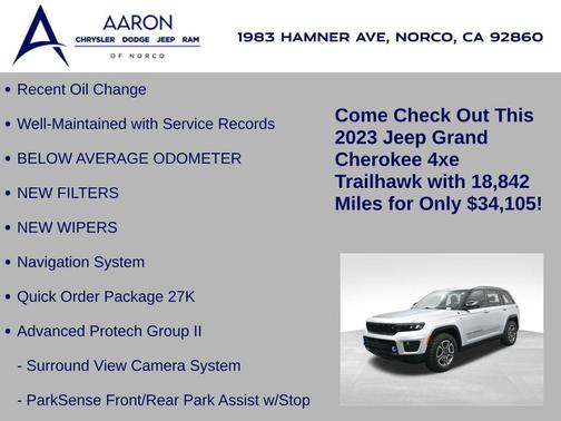 2023 Jeep Grand Cherokee 4xe Trailhawk