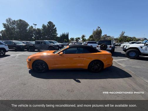Orange Fury Metallic Tri-Coat 2019 Ford Mustang EcoBoost