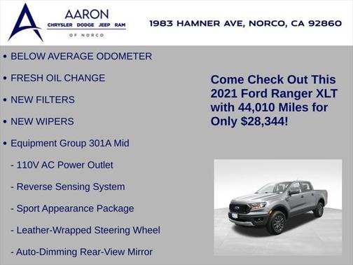 2021 Ford Ranger XLT