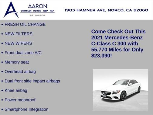2021 Mercedes-Benz C-Class Sedan