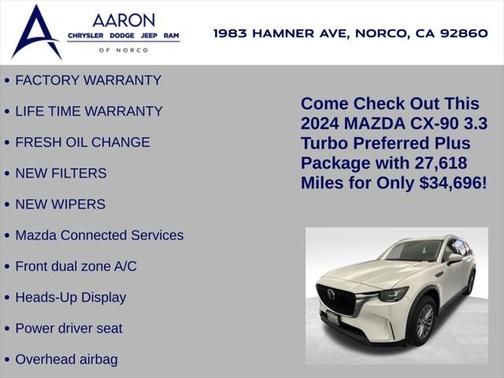 2024 Mazda CX-90 3.3 Turbo Preferred Plus
