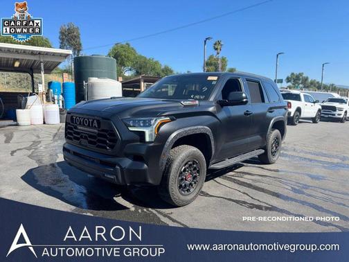 Midnight Black Metallic 2023 Toyota Sequoia TRD Pro