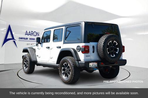 Bright White Clearcoat 2024 Jeep Wrangler 4xe Rubicon